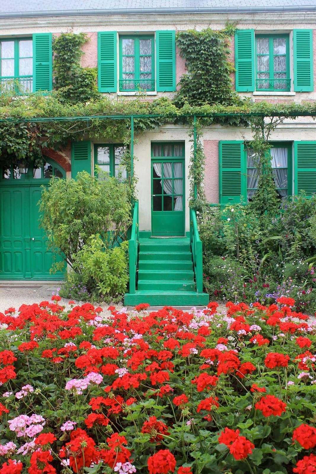 Jardins fleuris de Claude Monet à Giverny