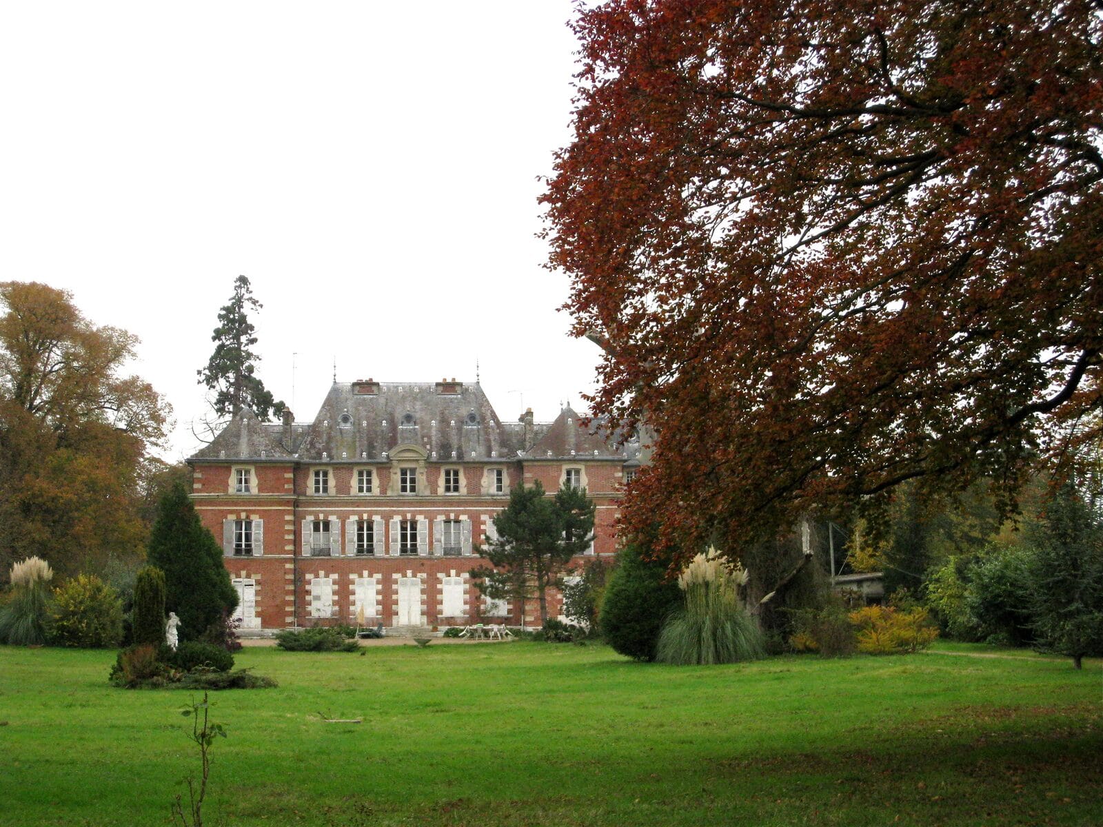 Paysage rural du Vexin normand à Heubécourt-Haricourt, Eure